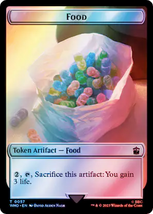 Food (TWHO-057) - Doctor Who Tokens Foil - Premium MTG Single from Wizards of the Coast - Just $0! Shop now at Game Crave Tournament Store