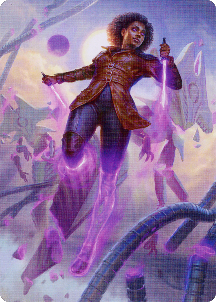 Kaya, Intangible Slayer // Kaya, Intangible Slayer (AONE-049) - Phyrexia: All Will Be One Art Series (Borderless) - Premium MTG Single from Wizards of the Coast - Just $0! Shop now at Game Crave Tournament Store