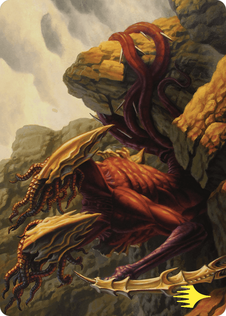 Two-Headed Sliver // Two-Headed Sliver (ACMM-079) - Commander Masters Art Series (Borderless) Foil - Premium MTG Single from Wizards of the Coast - Just $0! Shop now at Game Crave Tournament Store