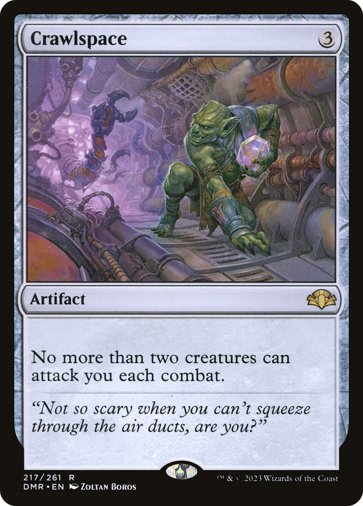 Crawlspace (DMR-217) - Dominaria Remastered Foil - Premium MTG Single from Wizards of the Coast - Just $4.26! Shop now at Game Crave Tournament Store