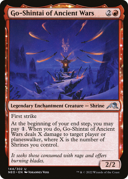 Go-Shintai of Ancient Wars (NEO-144) - Kamigawa: Neon Dynasty - Premium MTG Single from Wizards of the Coast - Just $0.08! Shop now at Game Crave Tournament Store