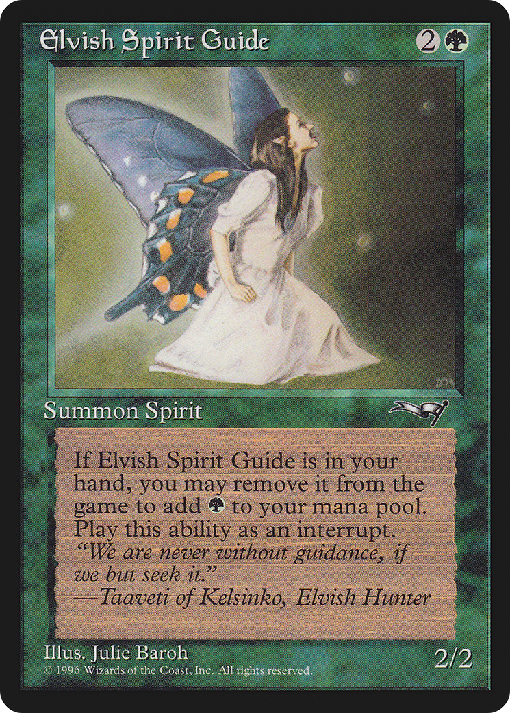 Elvish Spirit Guide (ALL-089) - Alliances - Premium MTG Single from Wizards of the Coast - Just $2.34! Shop now at Game Crave Tournament Store