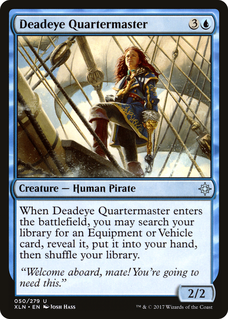 Deadeye Quartermaster (XLN-050) - Ixalan - Premium MTG Single from Wizards of the Coast - Just $0.08! Shop now at Game Crave Tournament Store