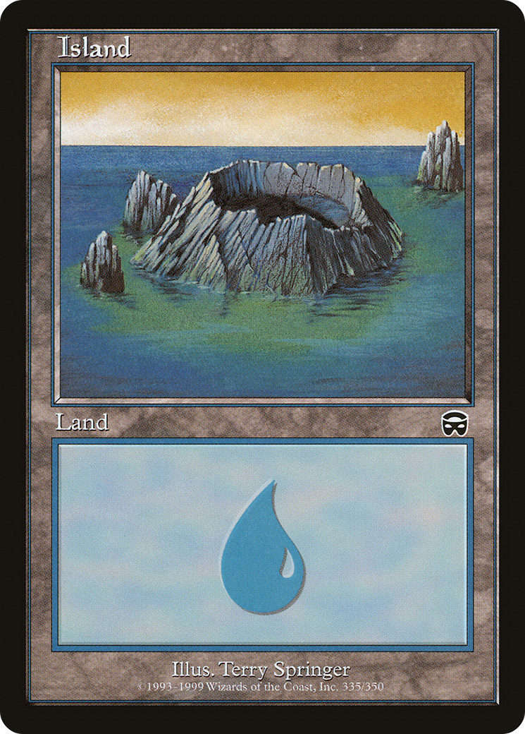 Island (MMQ-335) - Mercadian Masques Foil - Premium MTG Single from Wizards of the Coast - Just $0.67! Shop now at Game Crave Tournament Store