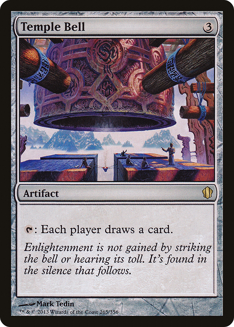 Temple Bell (C13-265) - Commander 2013 - Premium MTG Single from Wizards of the Coast - Just $1.05! Shop now at Game Crave Tournament Store