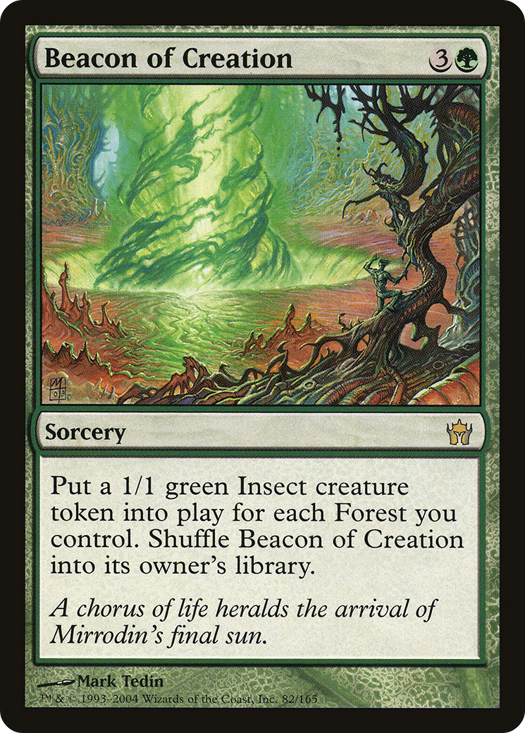 Beacon of Creation (5DN-082) - Fifth Dawn Foil - Premium MTG Single from Wizards of the Coast - Just $12.49! Shop now at Game Crave Tournament Store