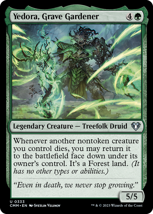 Yedora, Grave Gardener (CMM-333) - Commander Masters - Premium MTG Single from Wizards of the Coast - Just $0.25! Shop now at Game Crave Tournament Store