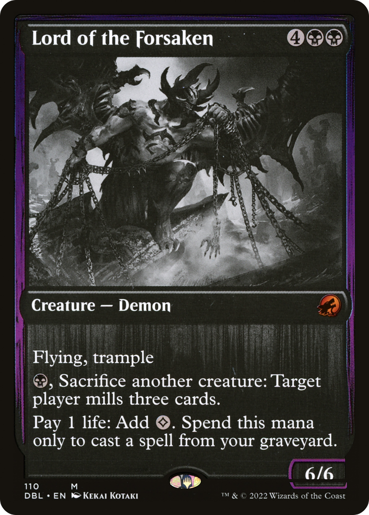 Lord of the Forsaken (DBL-110) - Innistrad: Double Feature Foil - Premium MTG Single from Wizards of the Coast - Just $2.82! Shop now at Game Crave Tournament Store
