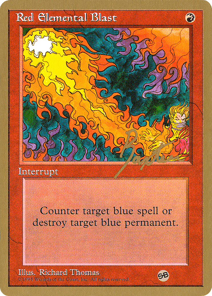 Red Elemental Blast (PTC-GB218SB) - Pro Tour Collector Set - Premium MTG Single from Wizards of the Coast - Just $4.84! Shop now at Game Crave Tournament Store
