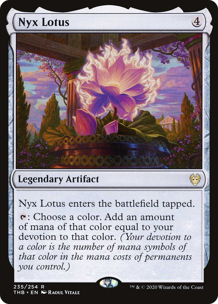 Nyx Lotus (THB-235) - Theros Beyond Death Foil - Premium MTG Single from Wizards of the Coast - Just $3.90! Shop now at Game Crave Tournament Store