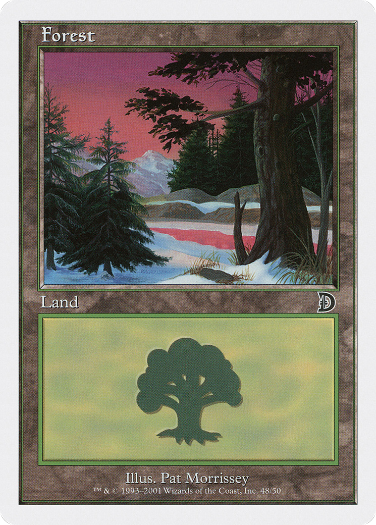 Forest (DKM-048) - Deckmasters - Premium MTG Single from Wizards of the Coast - Just $0.20! Shop now at Game Crave Tournament Store