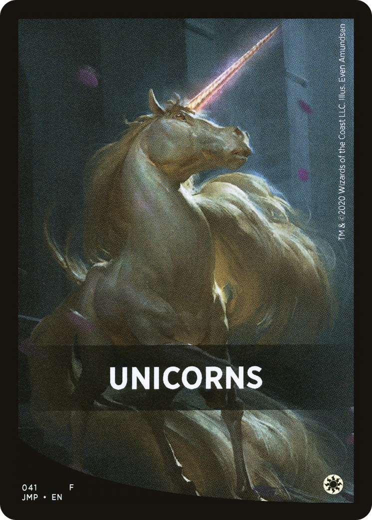 Unicorns (FJMP-041) - Jumpstart Front Cards - Premium MTG Single from Wizards of the Coast - Just $0.08! Shop now at Game Crave Tournament Store