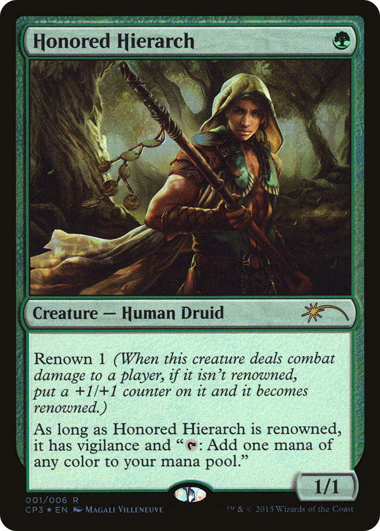 Honored Hierarch (CP3-001) - Magic Origins Clash Pack Foil - Premium MTG Single from Wizards of the Coast - Just $0.27! Shop now at Game Crave Tournament Store