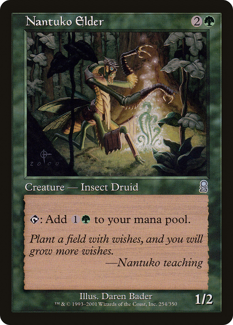 Nantuko Elder (ODY-254) - Odyssey - Premium MTG Single from Wizards of the Coast - Just $0.76! Shop now at Game Crave Tournament Store