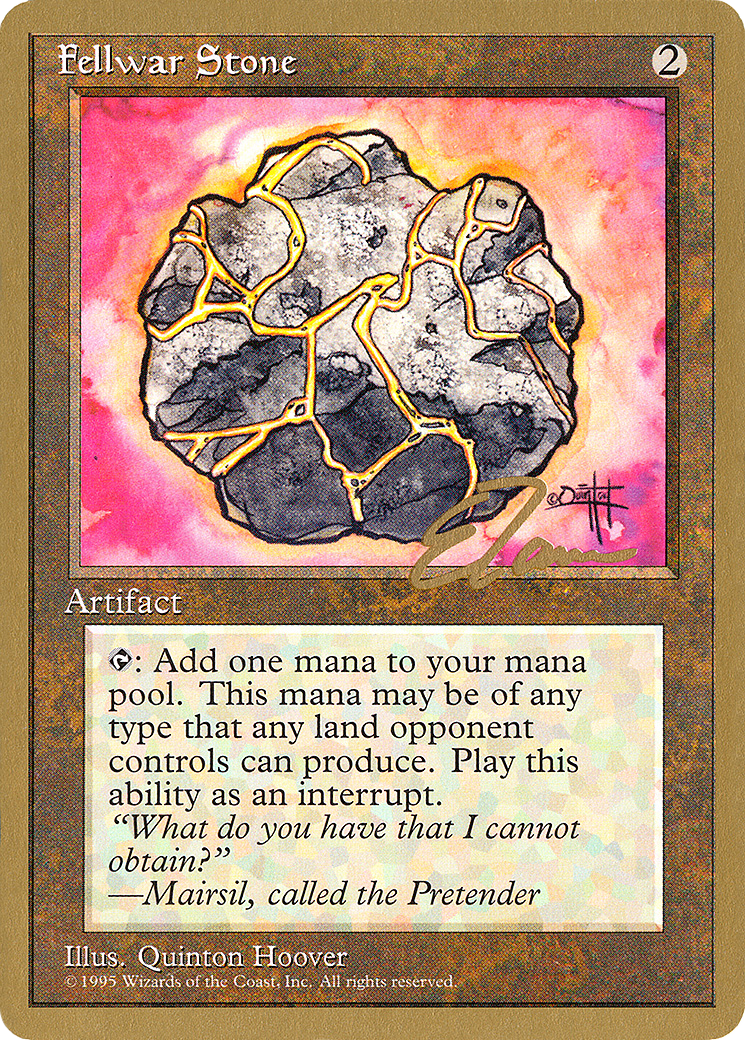 Fellwar Stone (PTC-ET319) - Pro Tour Collector Set - Premium MTG Single from Wizards of the Coast - Just $1.62! Shop now at Game Crave Tournament Store