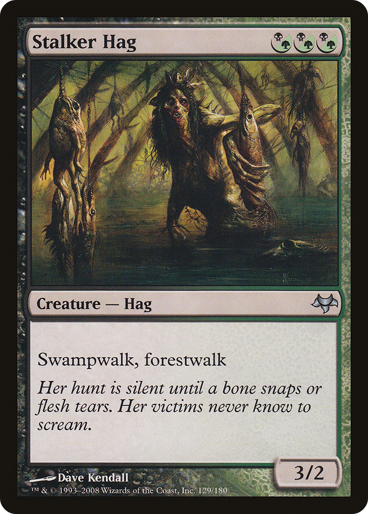 Stalker Hag (EVE-129) - Eventide Foil - Premium MTG Single from Wizards of the Coast - Just $0.18! Shop now at Game Crave Tournament Store