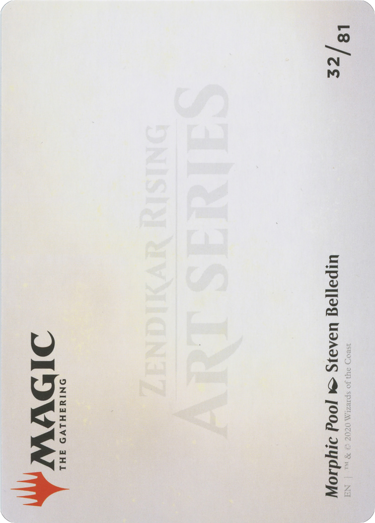 Morphic Pool // Morphic Pool (AZNR-032) - Zendikar Rising Art Series (Borderless) Foil - Premium MTG Single from Wizards of the Coast - Just $0! Shop now at Game Crave Tournament Store