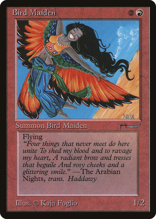 Bird Maiden (ARN-037) - Arabian Nights - Premium MTG Single from Wizards of the Coast - Just $3.56! Shop now at Game Crave Tournament Store