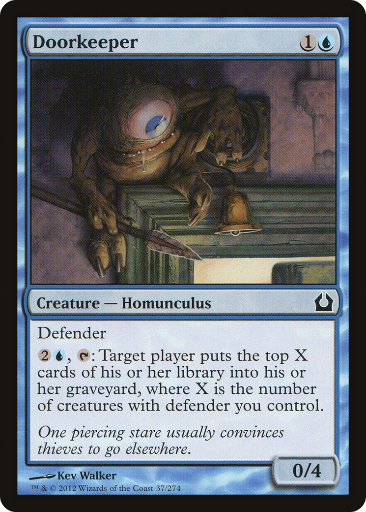 Doorkeeper (RTR-037) - Return to Ravnica - Premium MTG Single from Wizards of the Coast - Just $0.08! Shop now at Game Crave Tournament Store