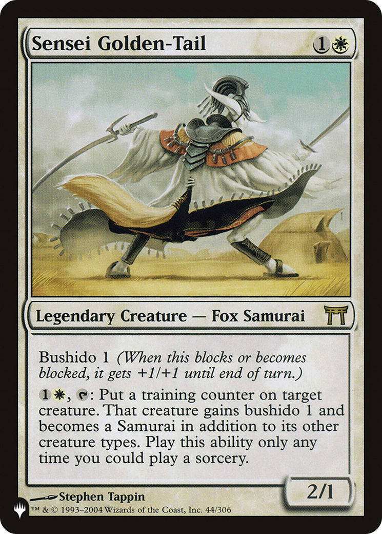 Sensei Golden-Tail (PLIST-032) - The List - Premium MTG Single from Wizards of the Coast - Just $0.63! Shop now at Game Crave Tournament Store