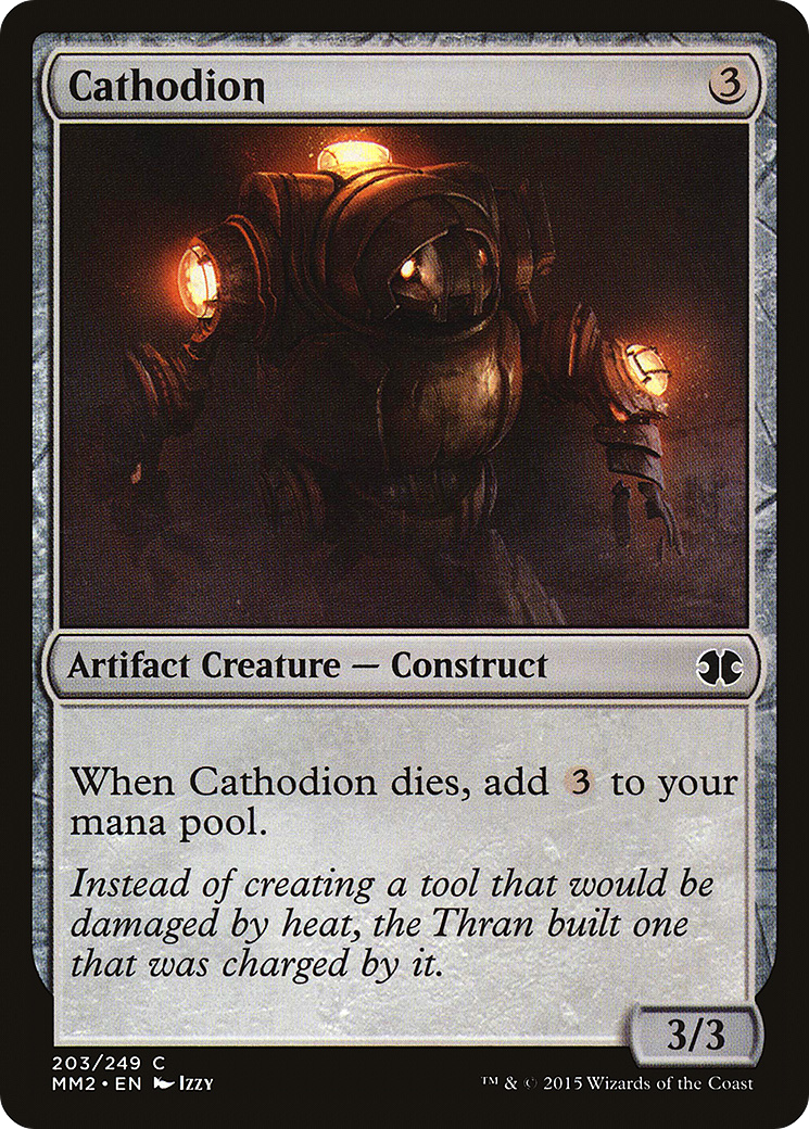 Cathodion (MM2-203) - Modern Masters 2015 - Premium MTG Single from Wizards of the Coast - Just $0.08! Shop now at Game Crave Tournament Store