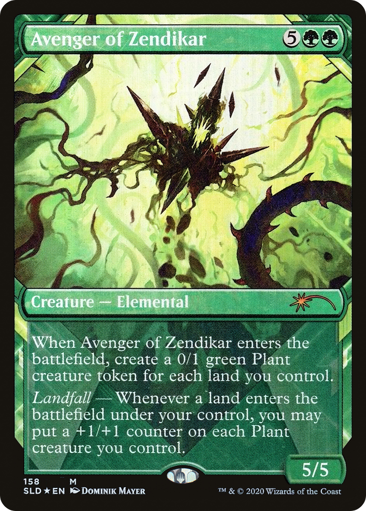 Avenger of Zendikar (SLD-158) - Secret Lair Drop: (Showcase) Foil - Premium MTG Single from Wizards of the Coast - Just $7.18! Shop now at Game Crave Tournament Store