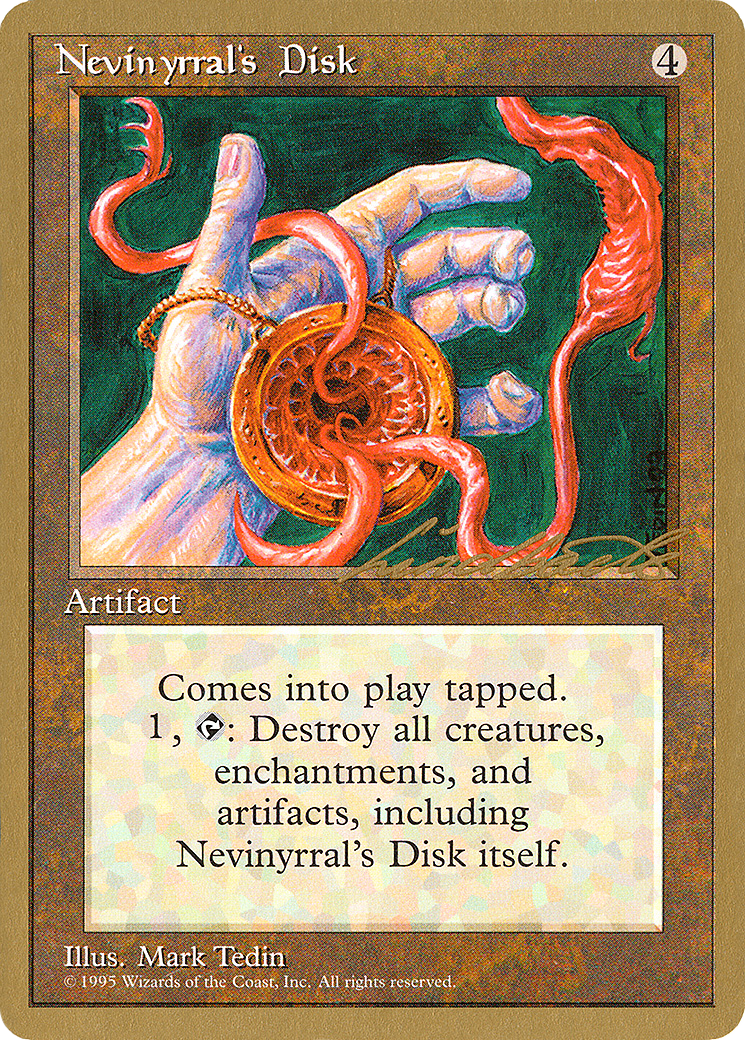 Nevinyrral's Disk (PTC-LL338) - Pro Tour Collector Set - Premium MTG Single from Wizards of the Coast - Just $0.27! Shop now at Game Crave Tournament Store