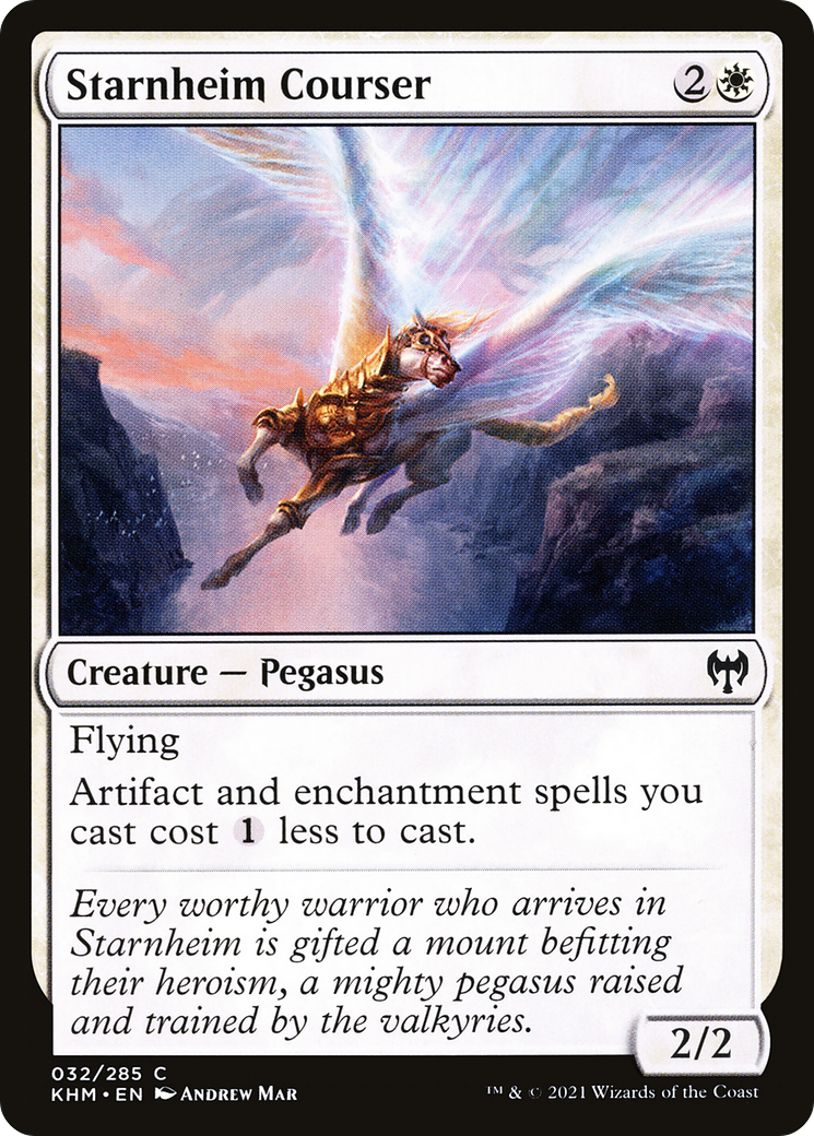 Starnheim Courser (KHM-032) - Kaldheim Foil - Premium MTG Single from Wizards of the Coast - Just $0.28! Shop now at Game Crave Tournament Store