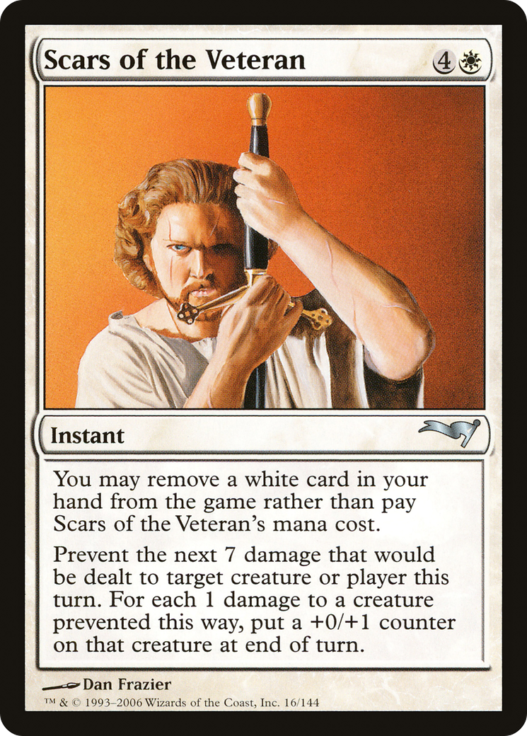 Scars of the Veteran (CST-016) - Coldsnap Theme Decks - Premium MTG Single from Wizards of the Coast - Just $0.25! Shop now at Game Crave Tournament Store