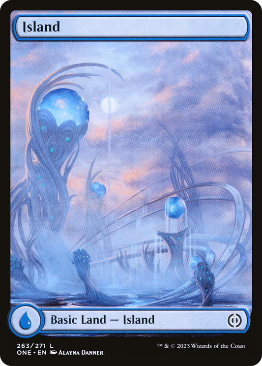 Island (ONE-263) - Phyrexia: All Will Be One - Premium MTG Single from Wizards of the Coast - Just $0.26! Shop now at Game Crave Tournament Store