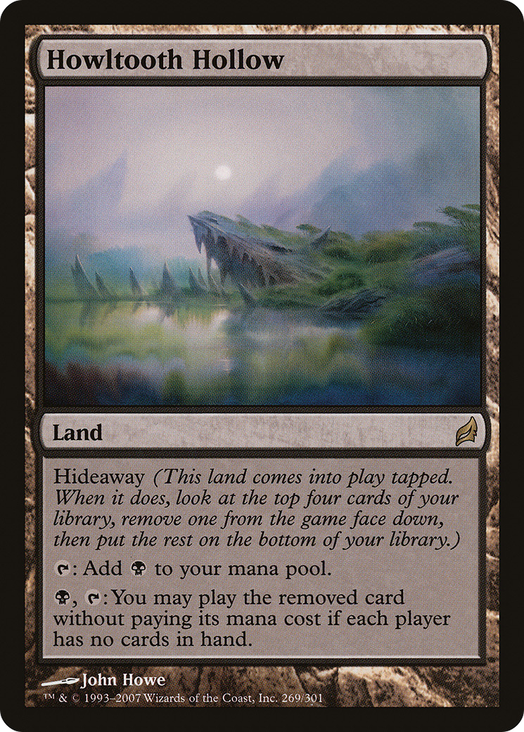 Howltooth Hollow (LRW-269) - Lorwyn Foil - Premium MTG Single from Wizards of the Coast - Just $1.21! Shop now at Game Crave Tournament Store