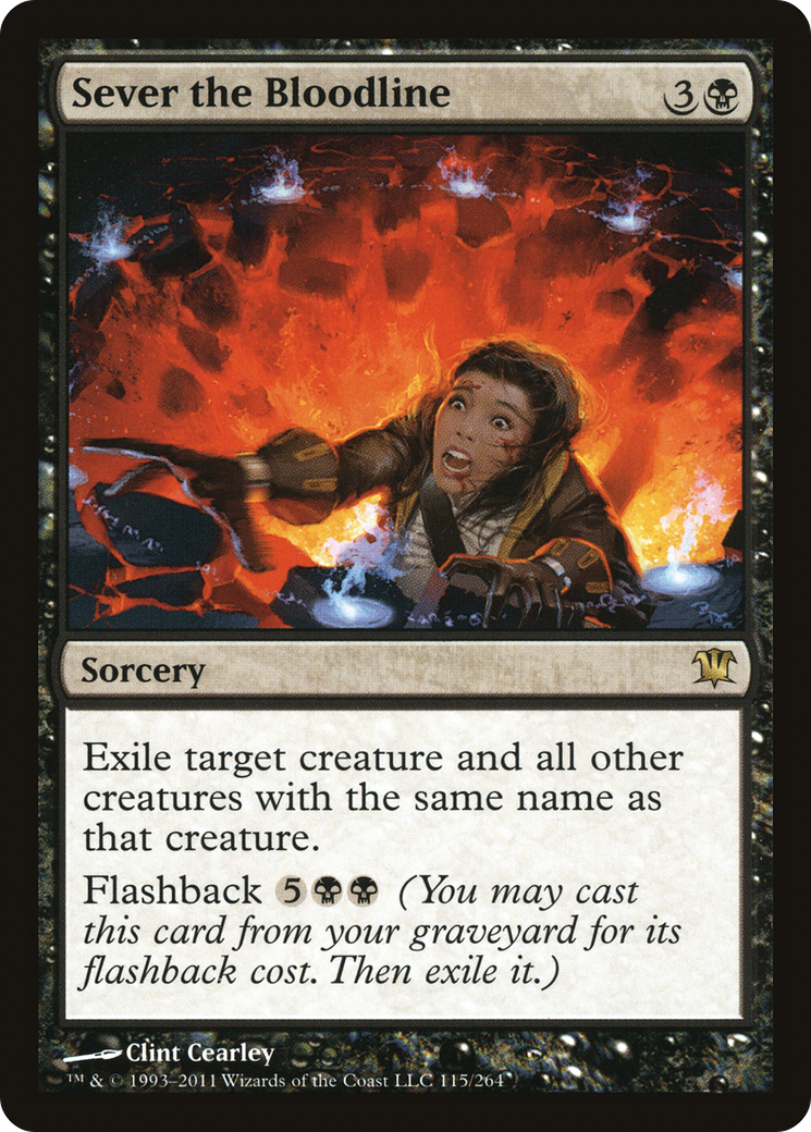 Sever the Bloodline (ISD-115) - Innistrad Foil - Premium MTG Single from Wizards of the Coast - Just $0.25! Shop now at Game Crave Tournament Store