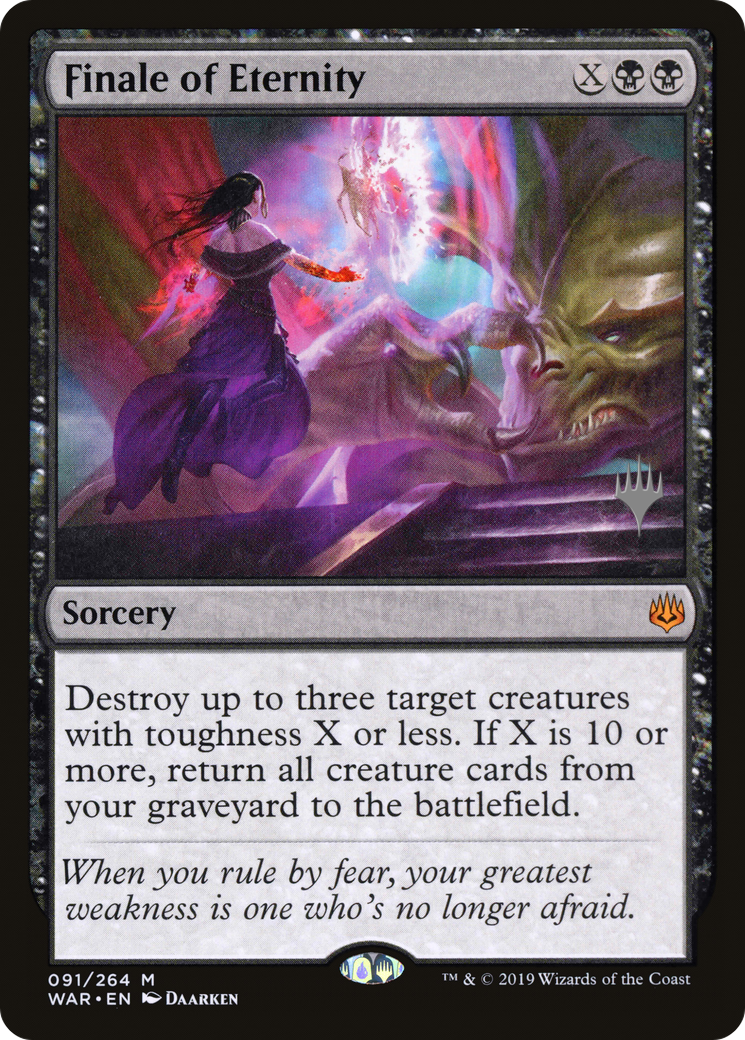 Finale of Eternity (PWAR-91P) - War of the Spark Promos - Premium MTG Single from Wizards of the Coast - Just $0.41! Shop now at Game Crave Tournament Store