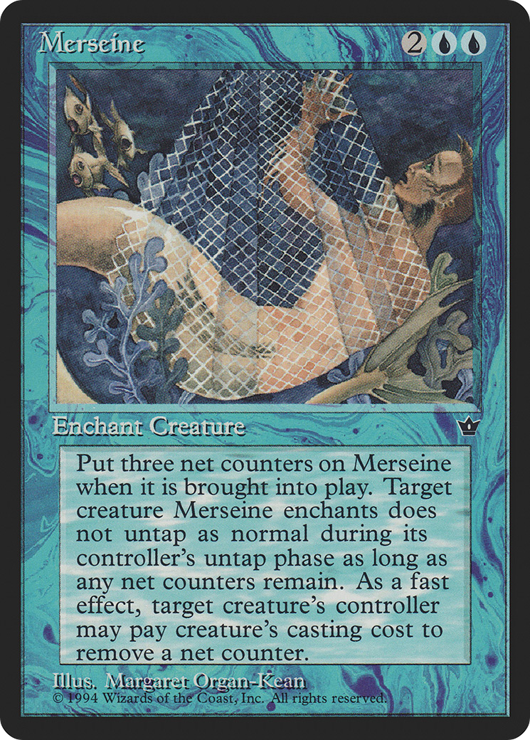 Merseine (FEM-23B) - Fallen Empires - Premium MTG Single from Wizards of the Coast - Just $0.25! Shop now at Game Crave Tournament Store