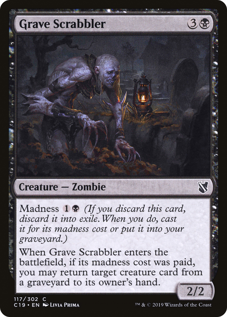Grave Scrabbler (C19-117) - Commander 2019 - Premium MTG Single from Wizards of the Coast - Just $0.25! Shop now at Game Crave Tournament Store