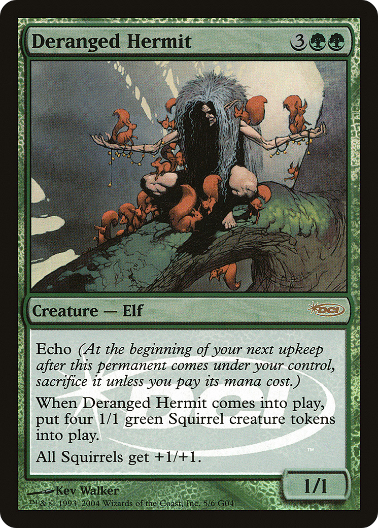Deranged Hermit (G04-005) - Judge Gift Cards 2004 Foil - Premium MTG Single from Wizards of the Coast - Just $24.51! Shop now at Game Crave Tournament Store