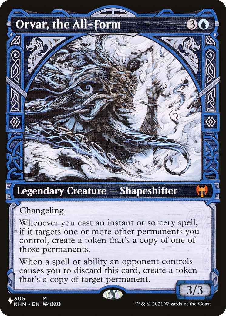 Orvar, the All-Form (PLIST-416) - The List: (Showcase) - Premium MTG Single from Wizards of the Coast - Just $1.08! Shop now at Game Crave Tournament Store
