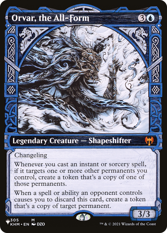 Orvar, the All-Form (PLIST-416) - The List: (Showcase) - Premium MTG Single from Wizards of the Coast - Just $1.08! Shop now at Game Crave Tournament Store