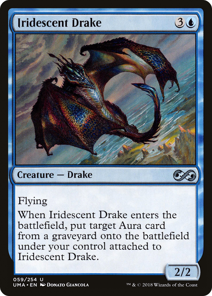 Iridescent Drake (UMA-059) - Ultimate Masters Foil - Premium MTG Single from Wizards of the Coast - Just $0.08! Shop now at Game Crave Tournament Store