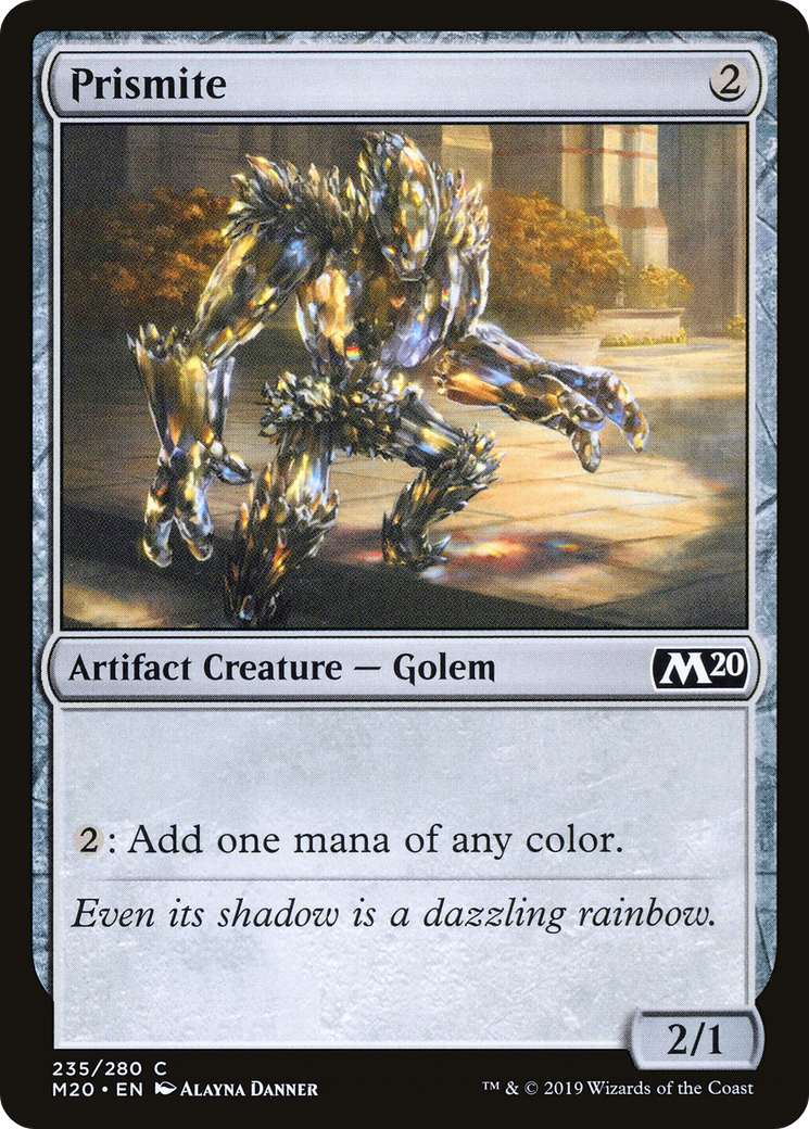 Prismite (M20-235) - Core Set 2020 - Premium MTG Single from Wizards of the Coast - Just $0.08! Shop now at Game Crave Tournament Store