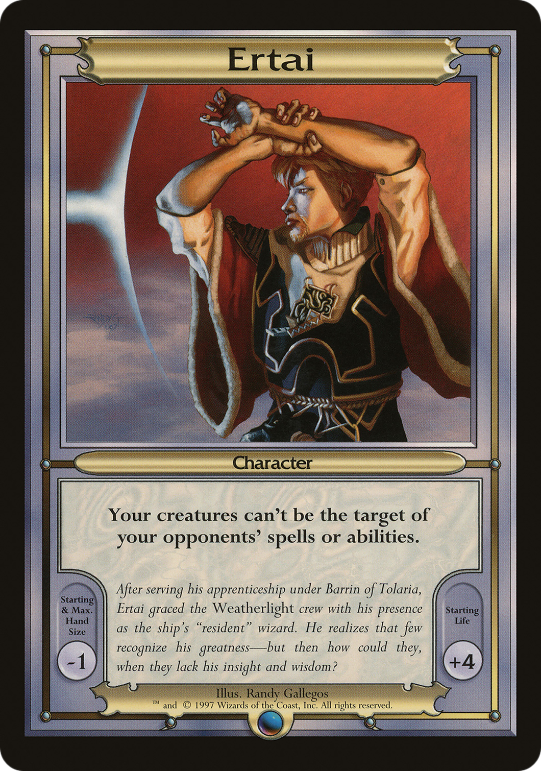 Ertai (PVAN-101) - Vanguard Series - Premium MTG Single from Wizards of the Coast - Just $0.28! Shop now at Game Crave Tournament Store