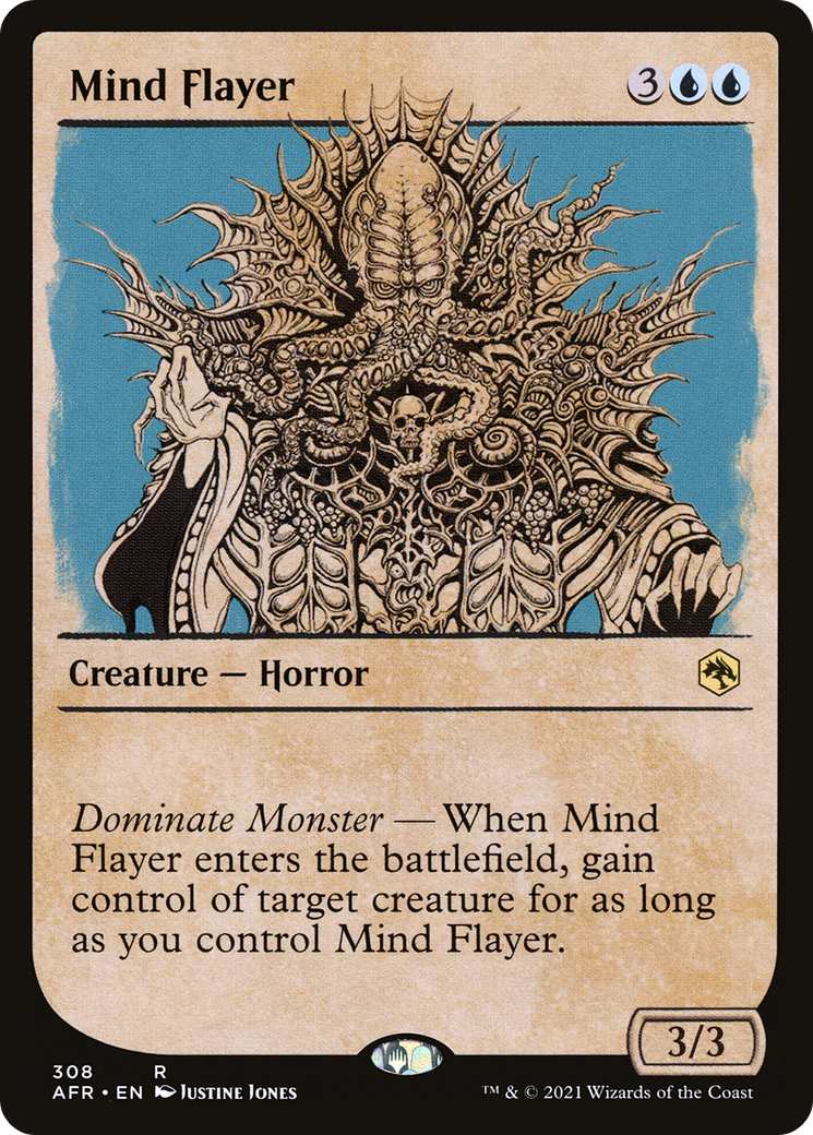 Mind Flayer (AFR-308) - Adventures in the Forgotten Realms: (Showcase) - Premium MTG Single from Wizards of the Coast - Just $0.08! Shop now at Game Crave Tournament Store