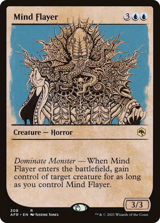 Mind Flayer (AFR-308) - Adventures in the Forgotten Realms: (Showcase) - Premium MTG Single from Wizards of the Coast - Just $0.08! Shop now at Game Crave Tournament Store