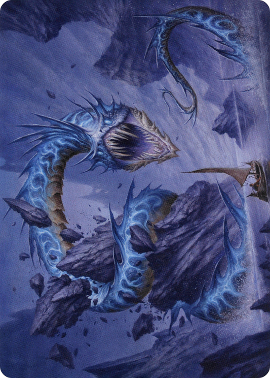 Biolume Serpent // Biolume Serpent (AVOW-020) - Crimson Vow Art Series (Borderless) Foil - Premium MTG Single from Wizards of the Coast - Just $0! Shop now at Game Crave Tournament Store