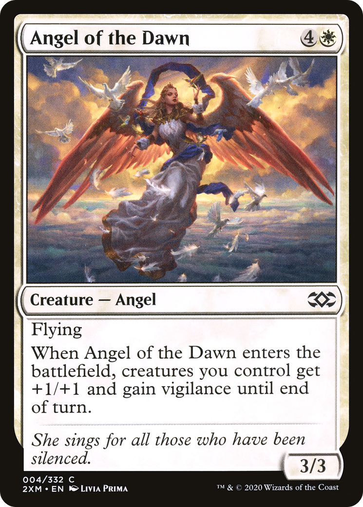 Angel of the Dawn (2XM-004) - Double Masters Foil - Premium MTG Single from Wizards of the Coast - Just $0.08! Shop now at Game Crave Tournament Store