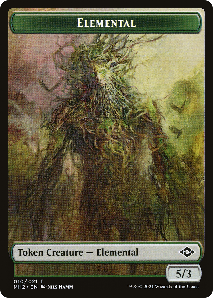 Elemental (TMH2-010) - Modern Horizons 2 Tokens - Premium MTG Single from Wizards of the Coast - Just $0! Shop now at Game Crave Tournament Store