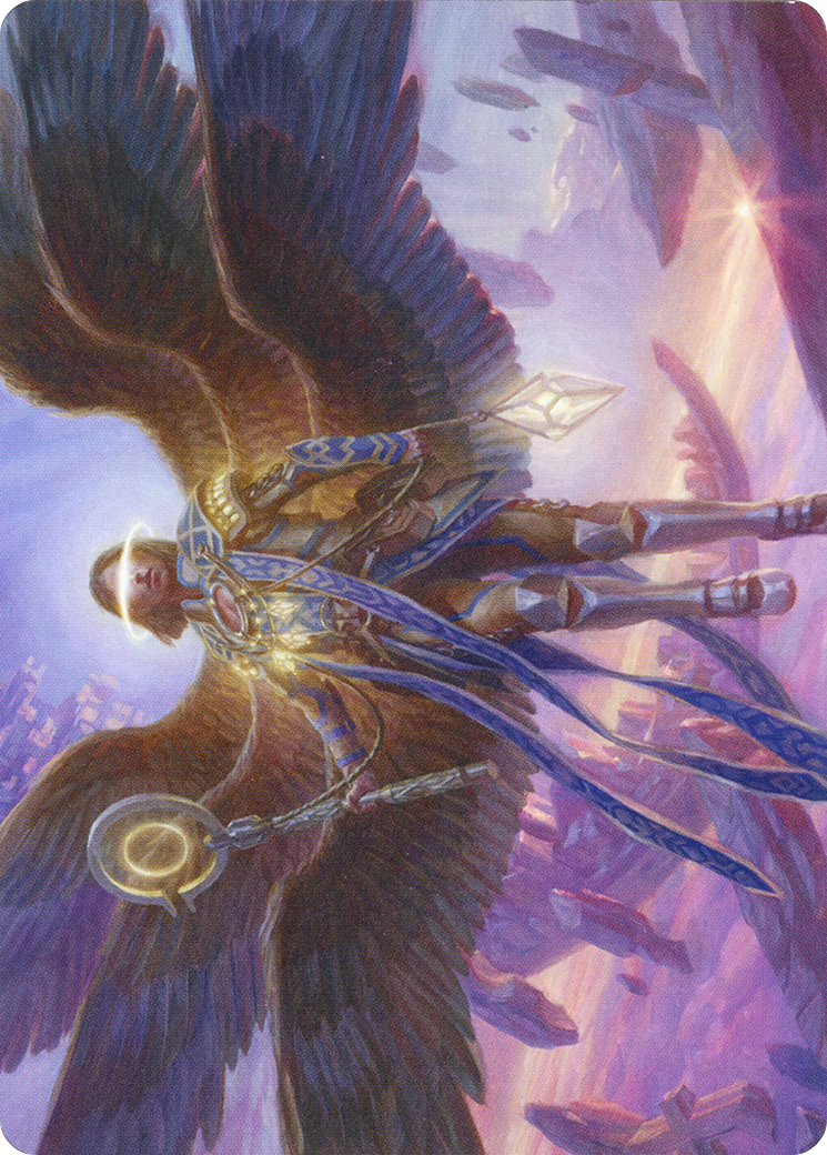 Angel of Destiny // Angel of Destiny (AZNR-037) - Zendikar Rising Art Series (Borderless) - Premium MTG Single from Wizards of the Coast - Just $0! Shop now at Game Crave Tournament Store