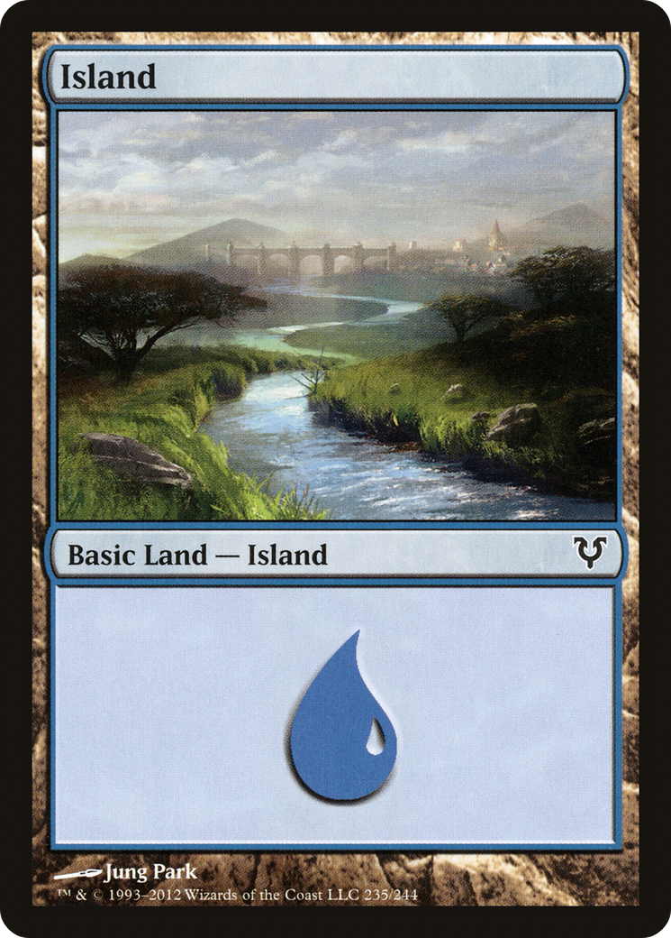 Island (AVR-235) - Avacyn Restored Foil - Premium MTG Single from Wizards of the Coast - Just $0.64! Shop now at Game Crave Tournament Store