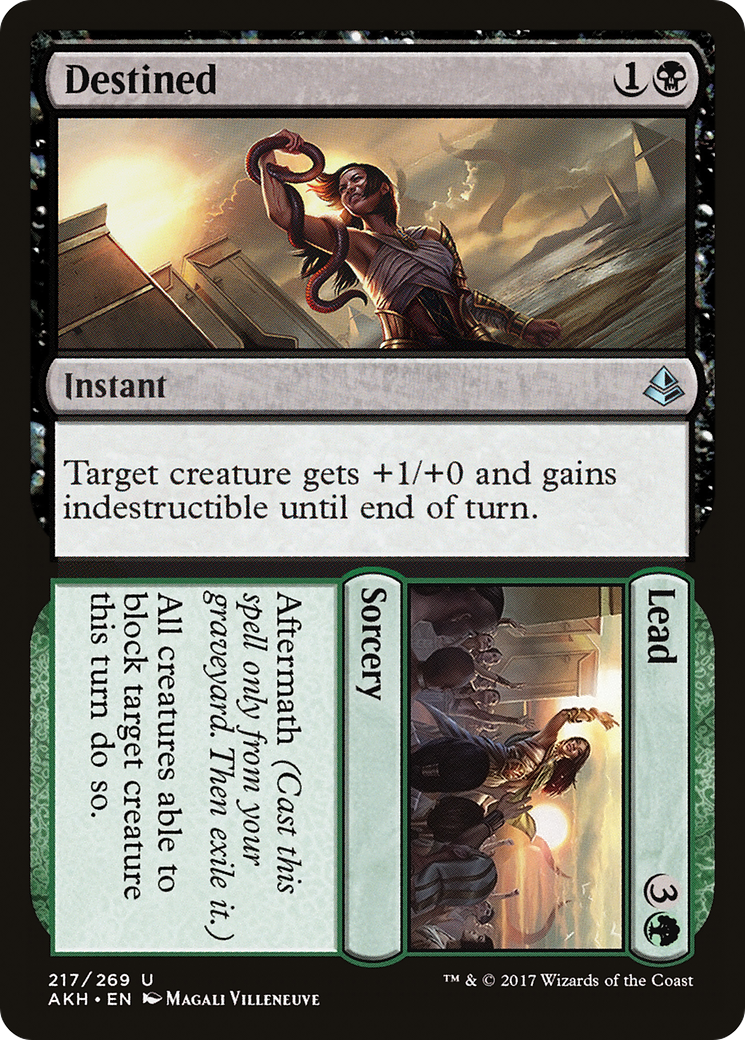 Destined // Lead (AKH-217) - Amonkhet - Premium MTG Single from Wizards of the Coast - Just $0.08! Shop now at Game Crave Tournament Store