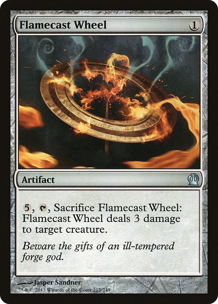 Flamecast Wheel (THS-215) - Theros - Premium MTG Single from Wizards of the Coast - Just $0.08! Shop now at Game Crave Tournament Store